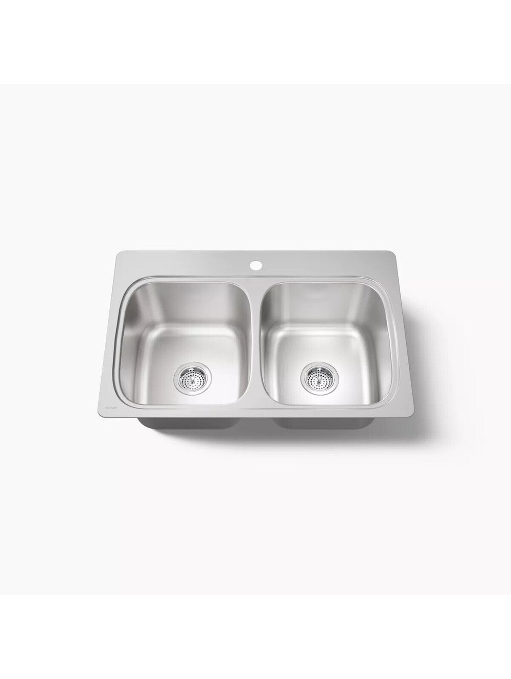 Kohler Verse Stainless Steel 33" Kitchen Double Sink 5267-1-NA